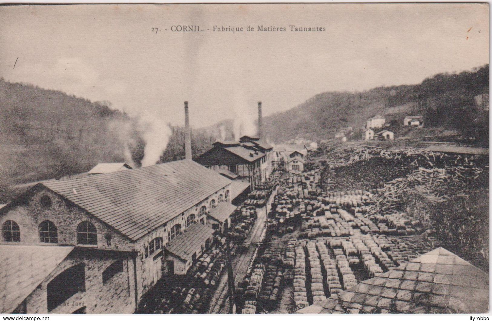 FRANCE - CORNIL. Fabrrique De Matieres Tannantes - Autres & Non Classés