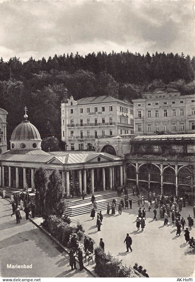 Marienbad - Kreuzbrunnen - Boehmen Und Maehren