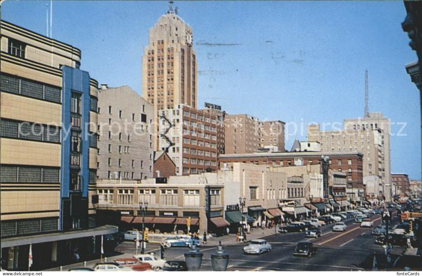 11705261 Lansing_Michigan Business Area Washington Avenue Cars - Andere & Zonder Classificatie