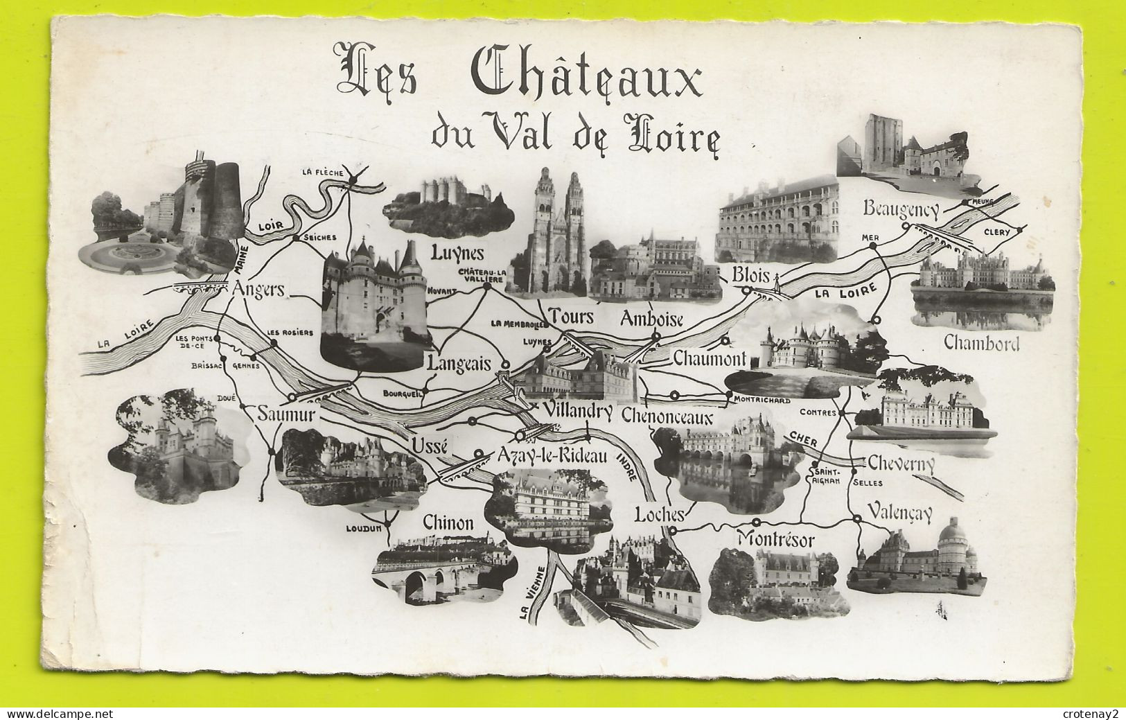 Les Châteaux Du Val De Loire VOIR DOS - Châteaux