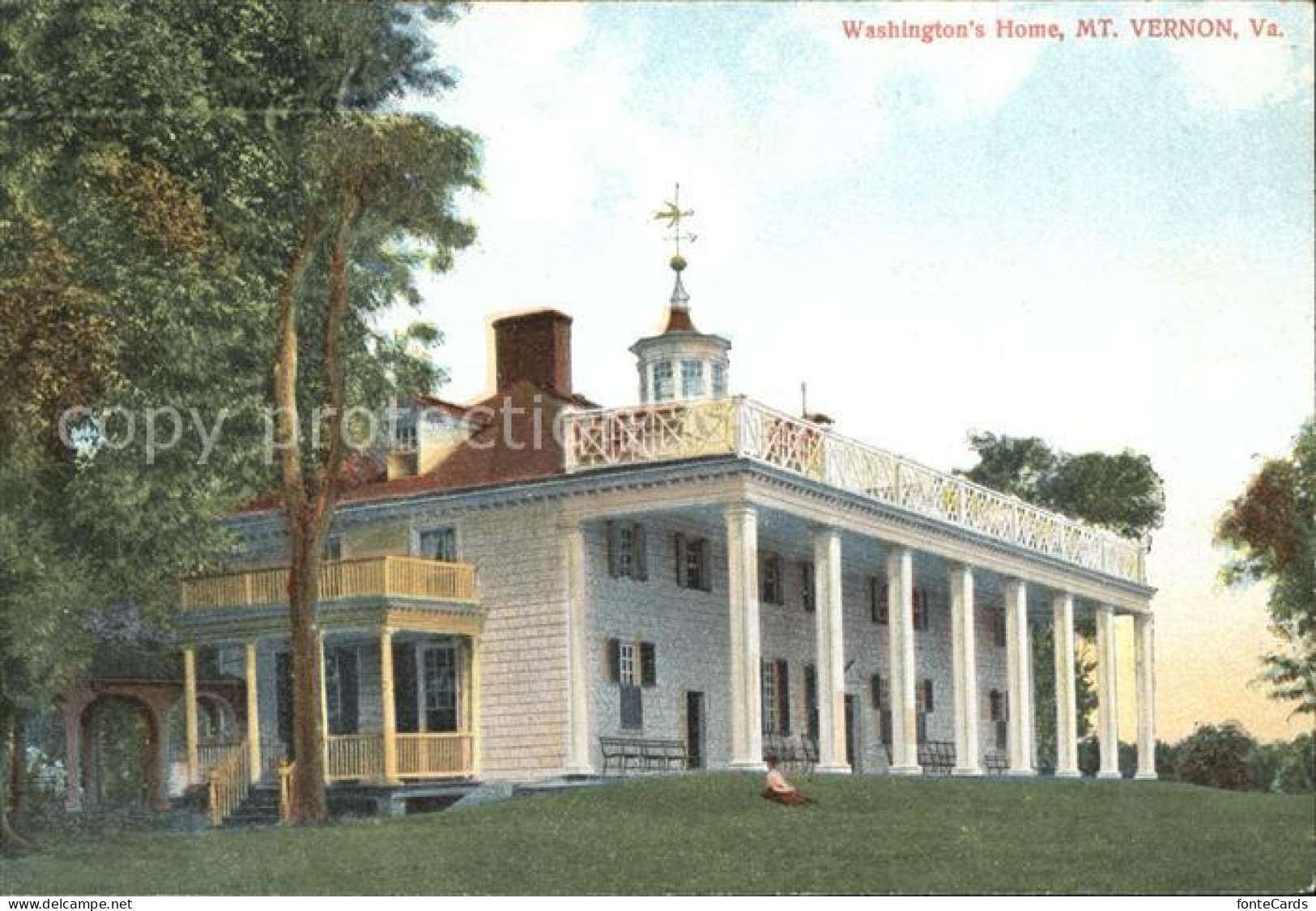 11705143 Mount_Vernon_Virginia Washingtons Home - Andere & Zonder Classificatie