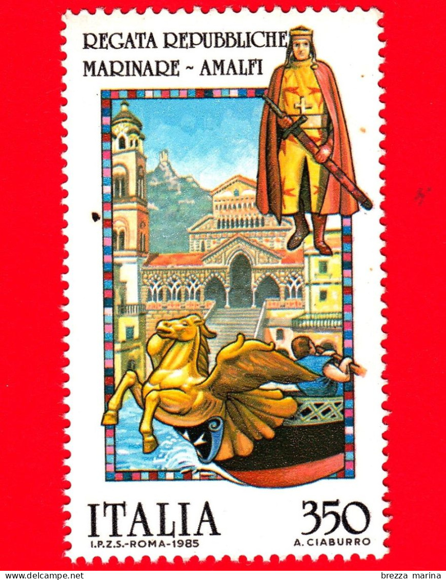 Nuovo - MNH - ITALIA - 1985  - Folclore - Regata Delle Repubbliche Marinare, Ad Amalfi - 350 L. - 1981-90: Neufs