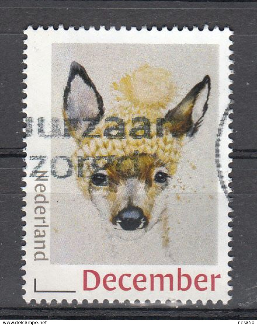 Nederland Persoonlijke Decemberzegel, Animal, Dier 1 - Gebraucht