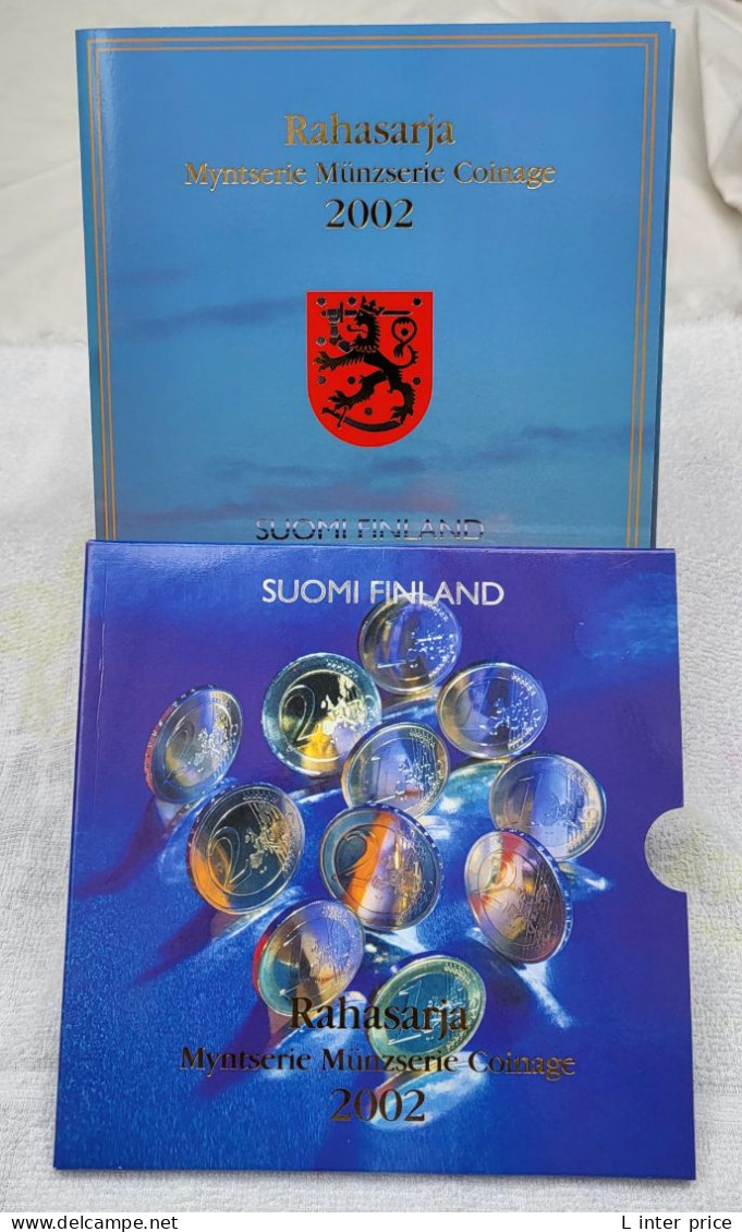 FINLANDE - Un Coffret Rahasarja Myntserie Münzserie Coinage & Token - 2002 (Mint) - Finlande