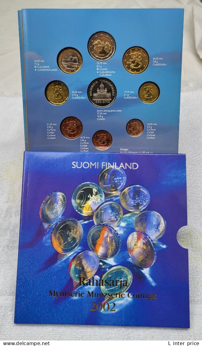 FINLANDE - Un Coffret Rahasarja Myntserie Münzserie Coinage & Token - 2002 (Mint) - Finlandía