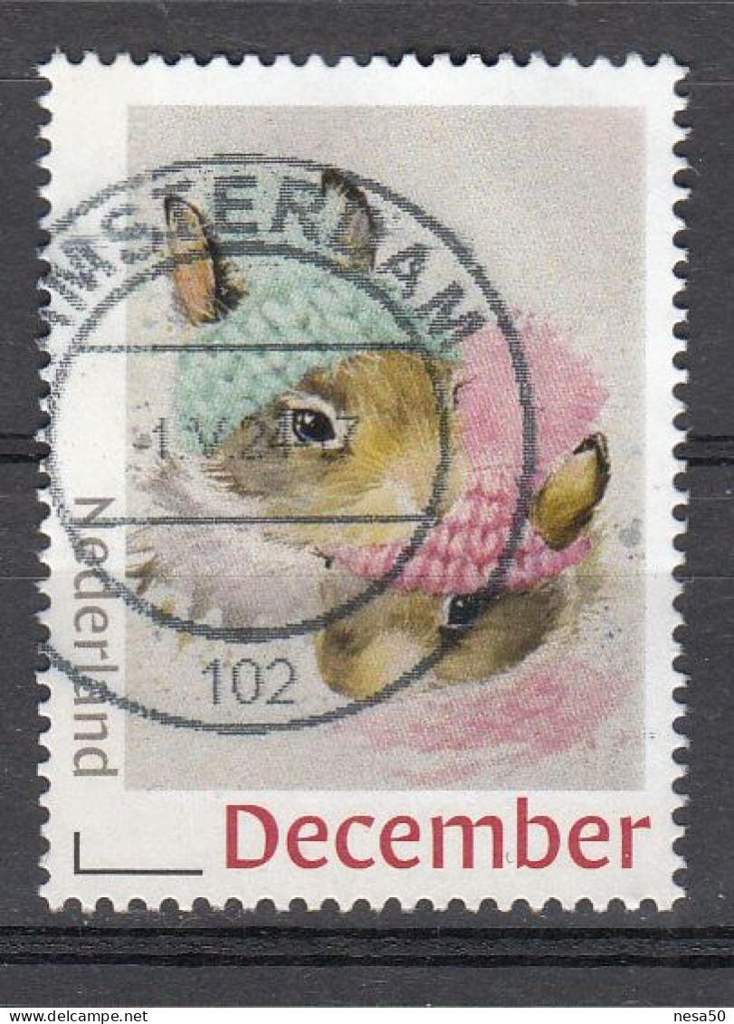 Nederland Persoonlijke Decemberzegel, Animal, Dier 2 - Gebraucht