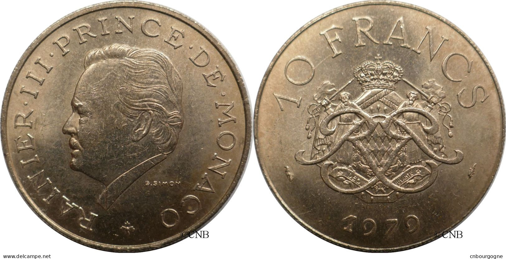 Monaco - Principauté - Rainier III - 10 Francs 1979 - SUP/AU58 - Mon6656 - 1960-2001 Nieuwe Frank