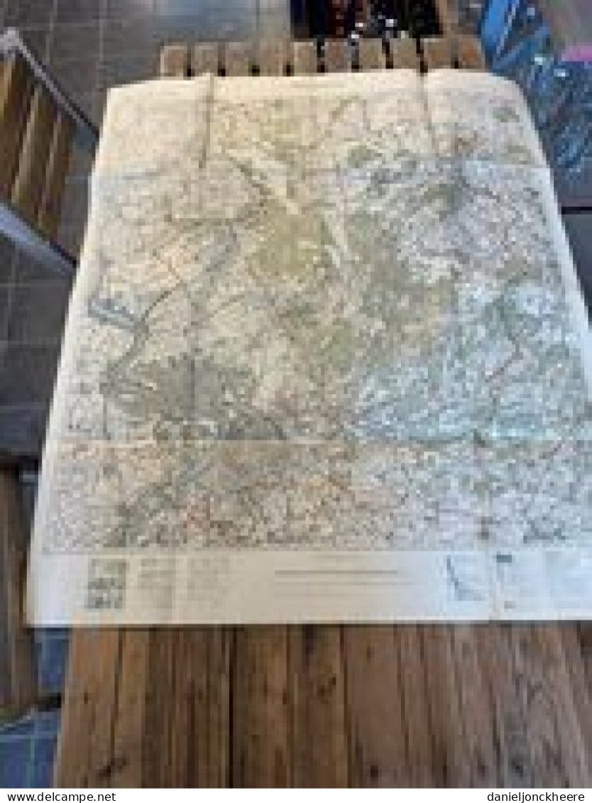 Map Carte Kaart Brasschaet  1/40 000 Cartes De Garnison Edtion De 1932 - Cartes Géographiques