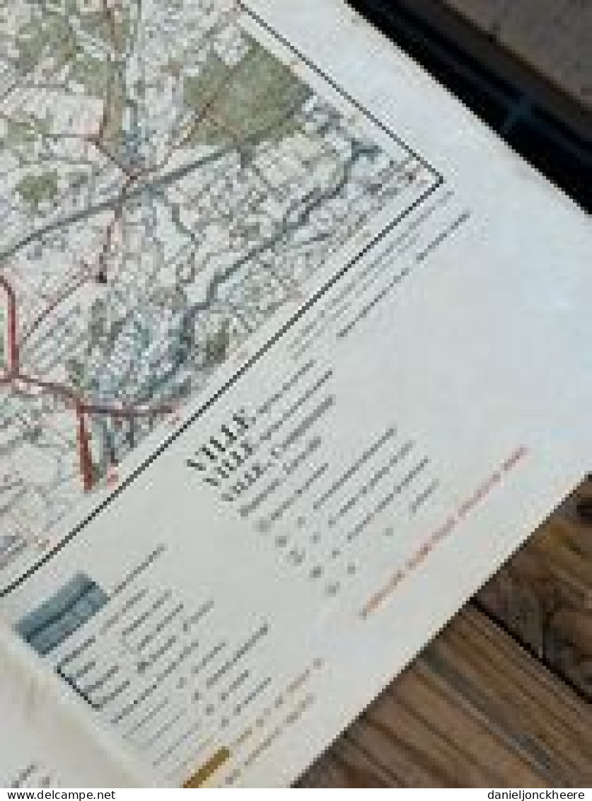 Map Carte Kaart Brasschaet  1/40 000 Cartes De Garnison Edtion De 1932 - Landkarten