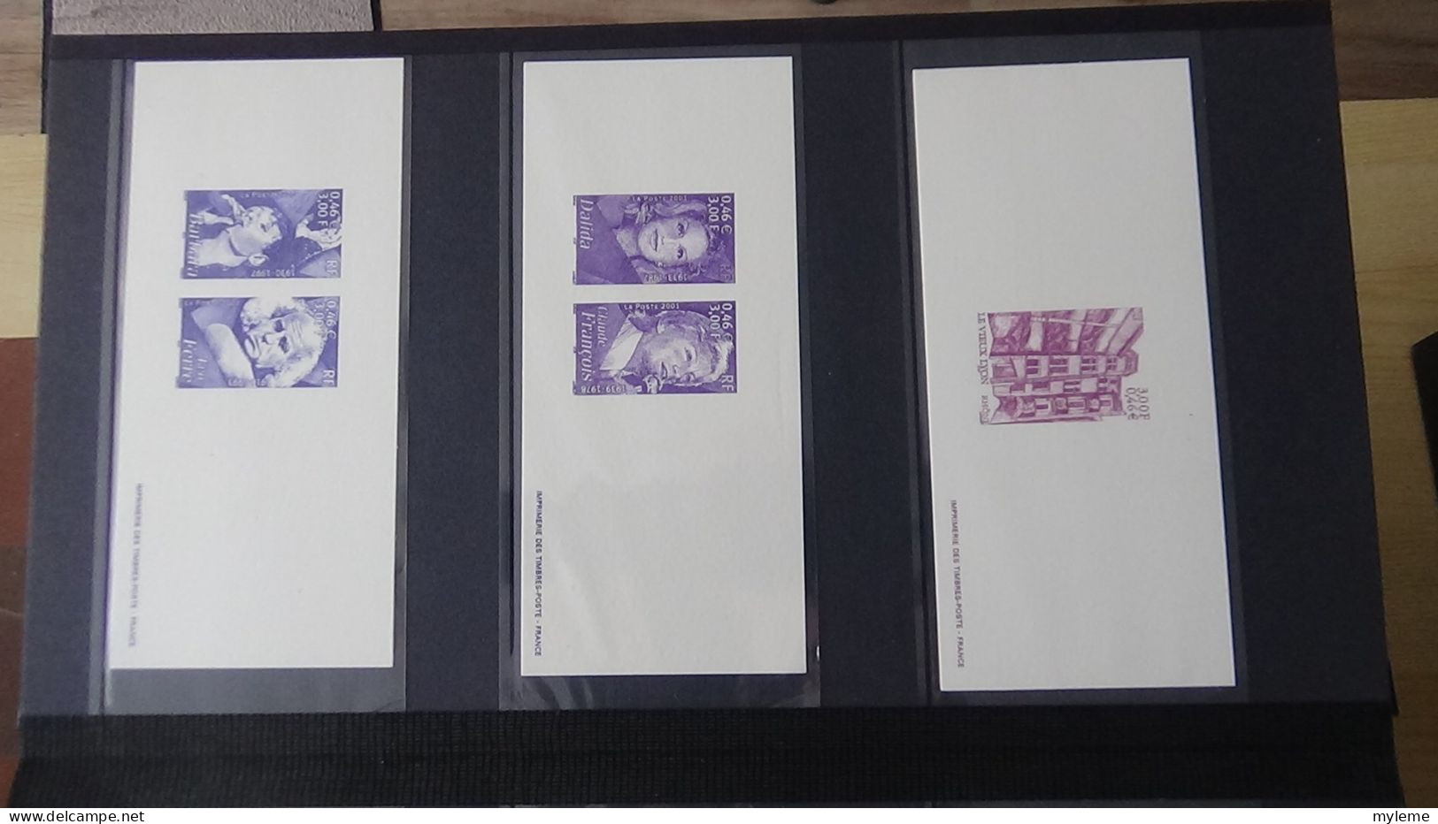 BF75 Gravures des timbres-poste de France sans son album d'origine   A saisir !!!