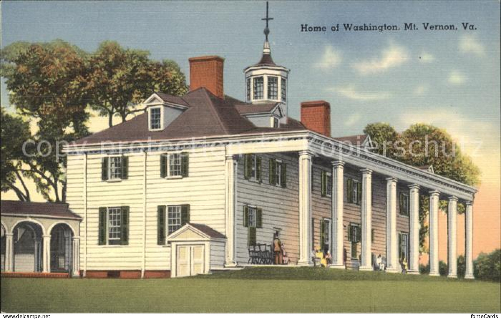 11705008 Mount_Vernon_Virginia Home Of Washington - Sonstige & Ohne Zuordnung