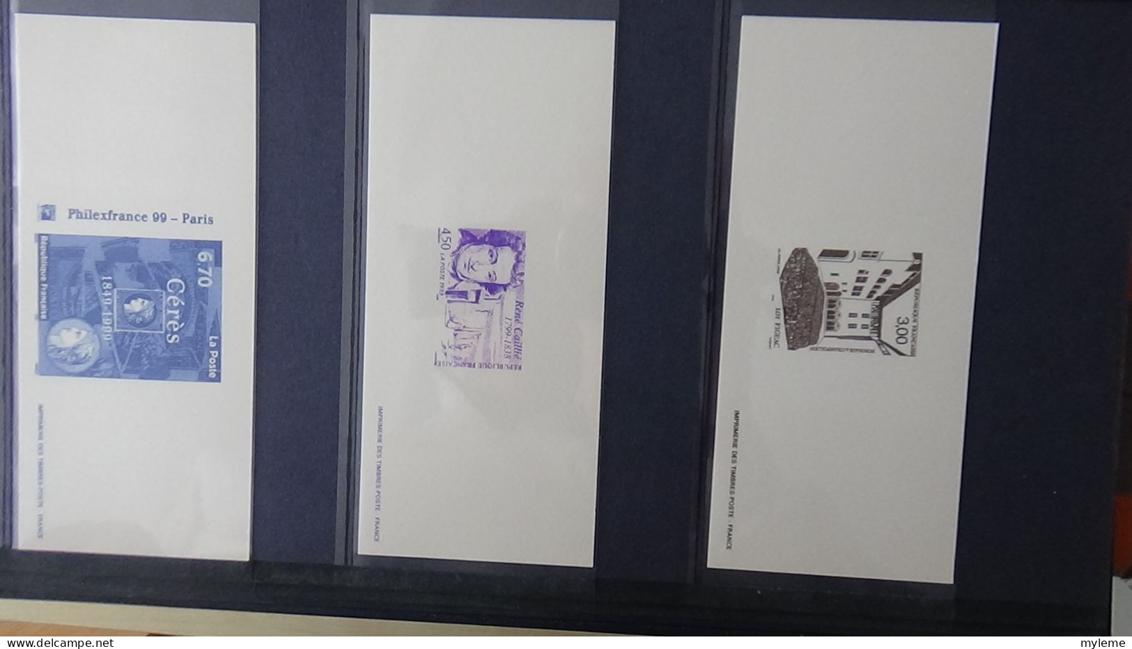 BF76 Gravures des timbres-poste de France sans son album d'origine   A saisir !!!