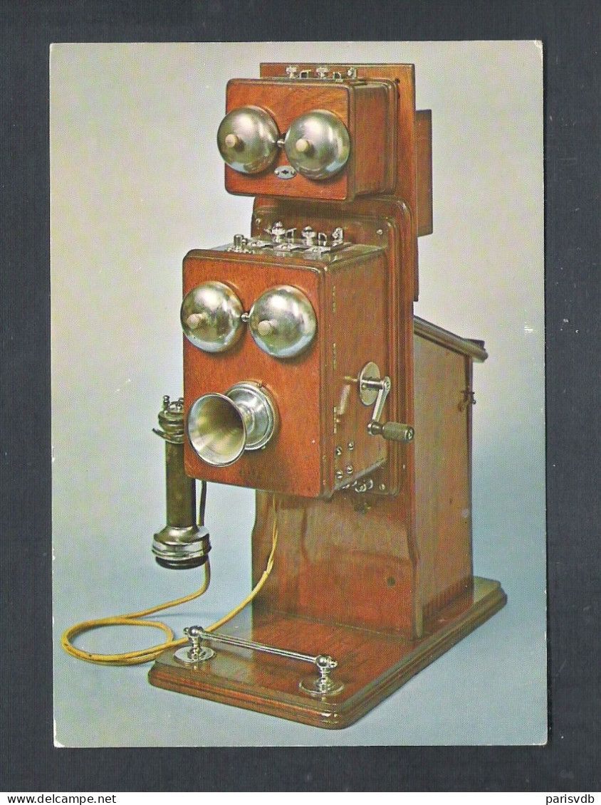 BRUSSEL - BRUXELLES -  POSTMUSEUM - VERPLAATSBARE TELEFOONPOST "HUNNINGS" 1899  (15.029) - Museen