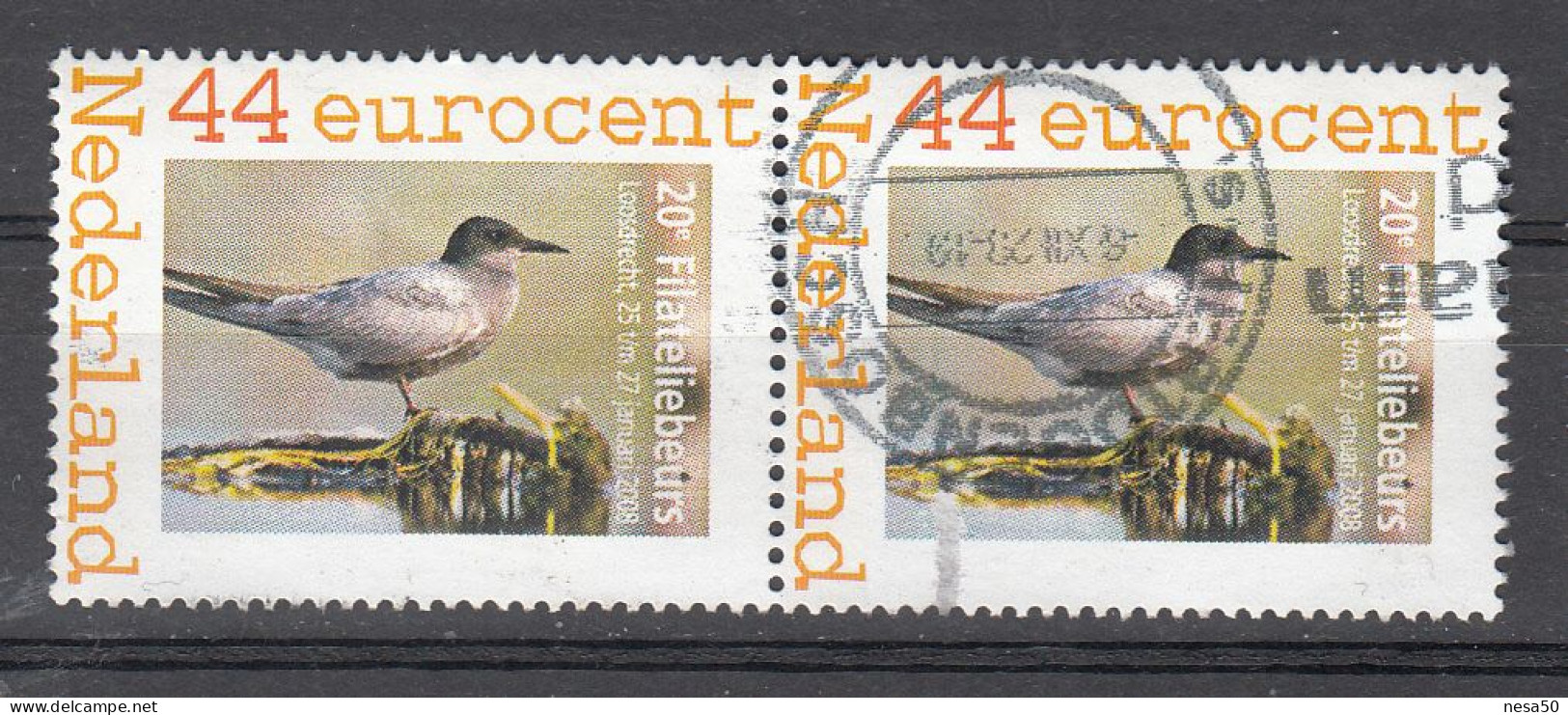 Nederland Persoonlijke: Vogel, Zwarte Stern - Used Stamps