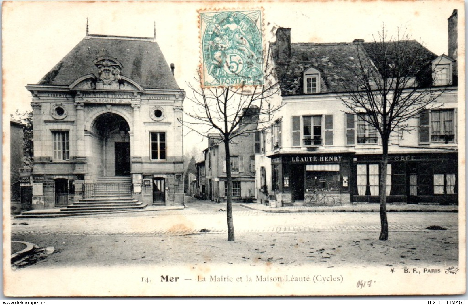 41 MER - La Mairie & La Maison Leaute  - Mer