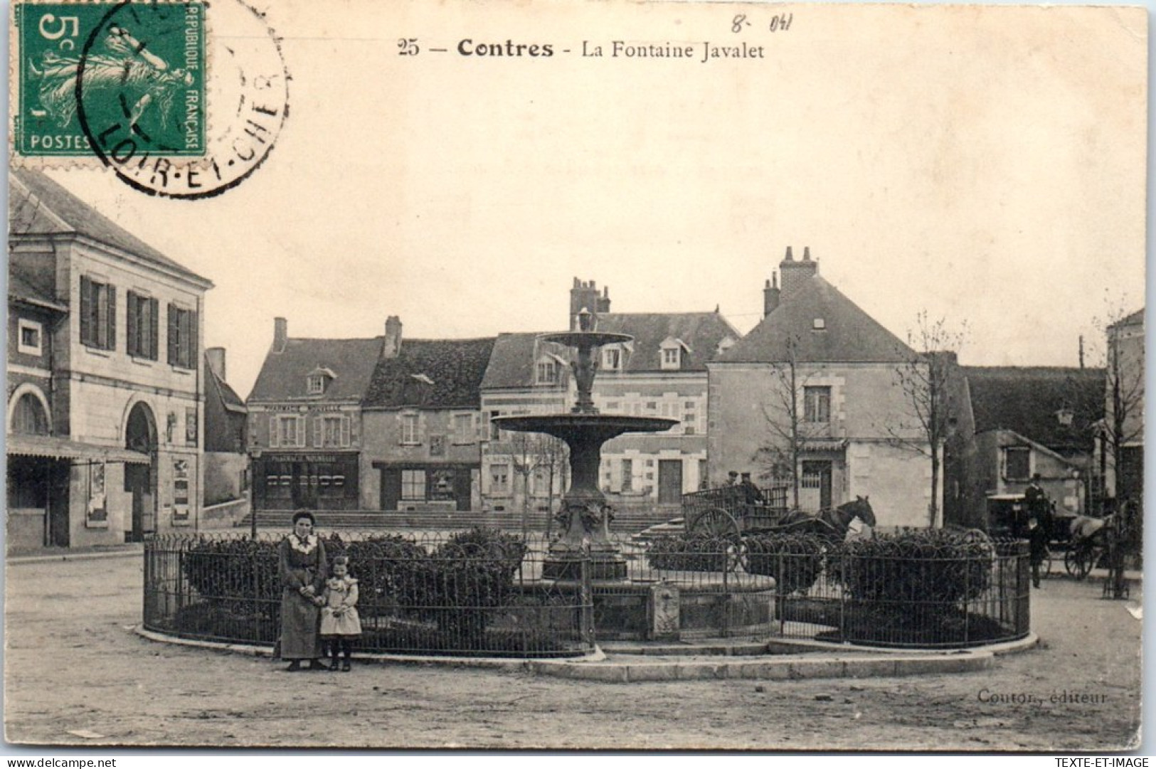 41 CONTRES - Vue De La Fontaine Javalet  - Contres