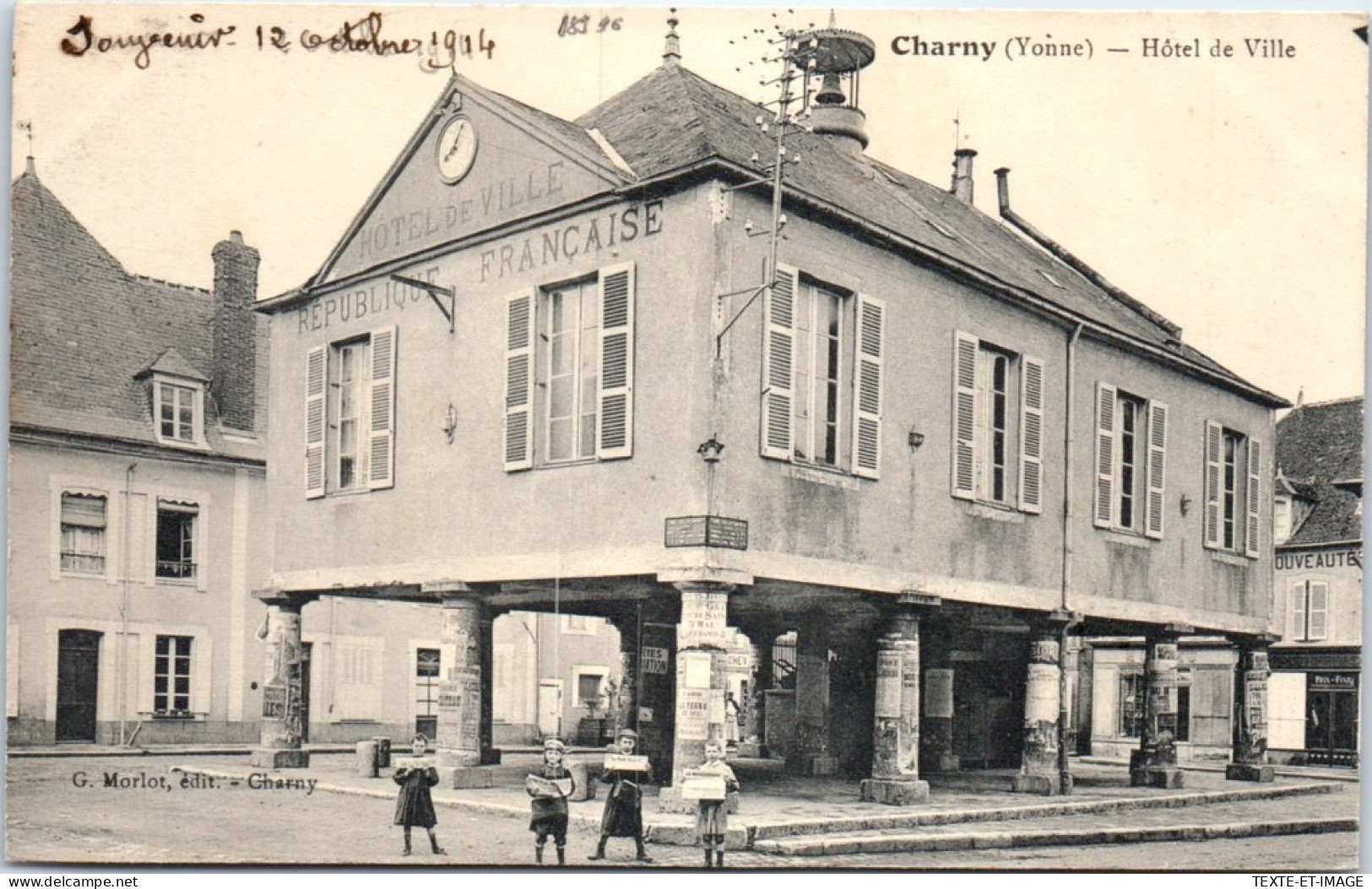89 CHARNY - Hotel De Ville  - Charny