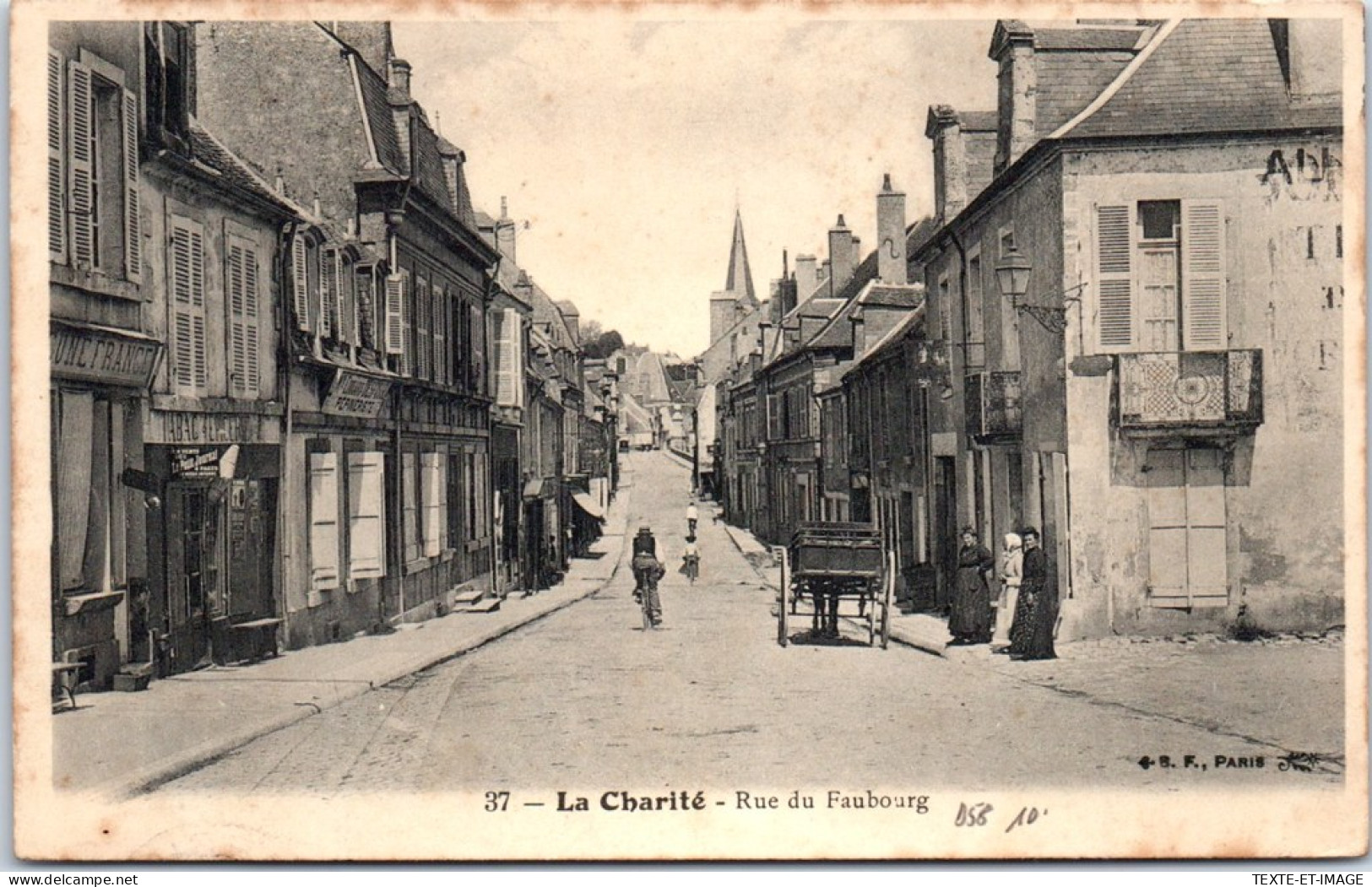 58 LA CHARITE - Rue Du Faubourg. - La Charité Sur Loire