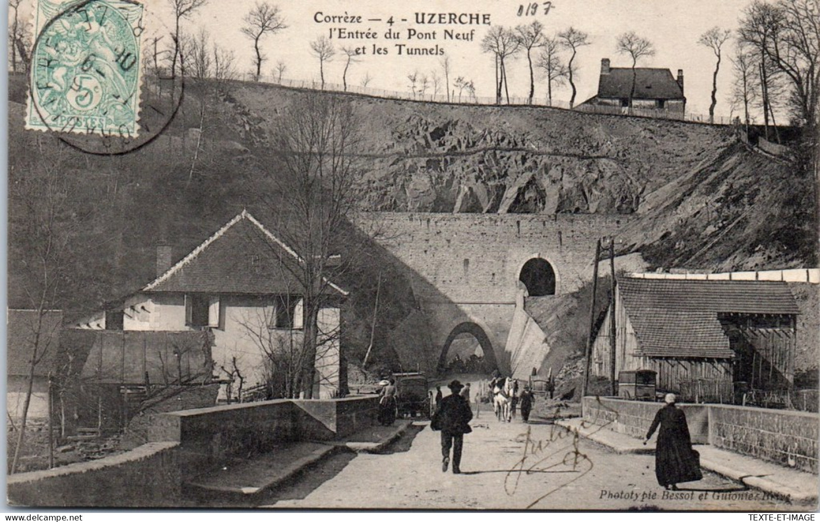 19 UZERCHE - L'entree Du Pont Neuf & Les Tunnels  - Altri & Non Classificati