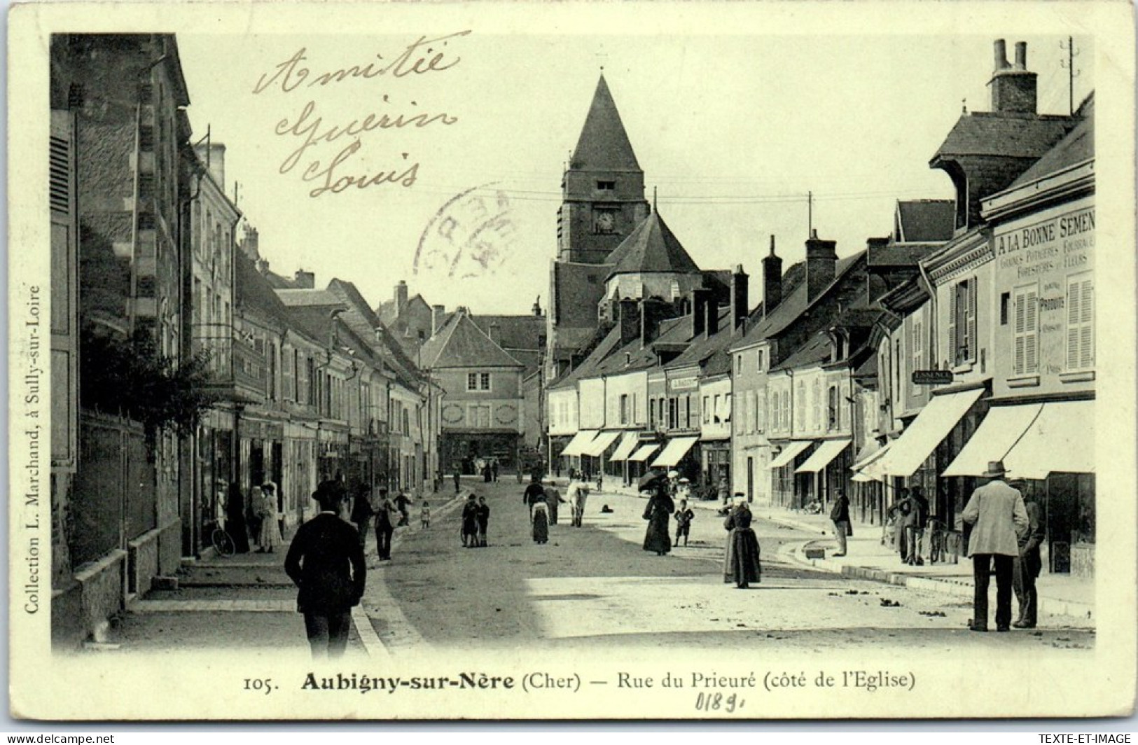 18 AUBIGNY - Rue Du Prieure Cote De L'eglise  - Aubigny Sur Nere