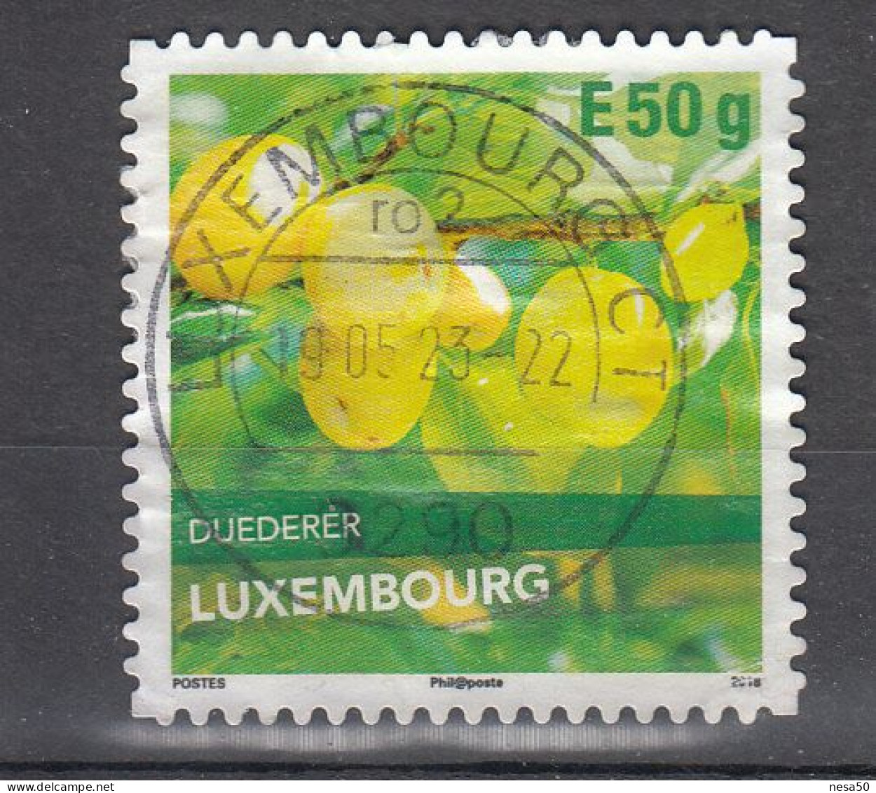 Luxemburg 2018 Mi Nr 2190, Druiven - Usati