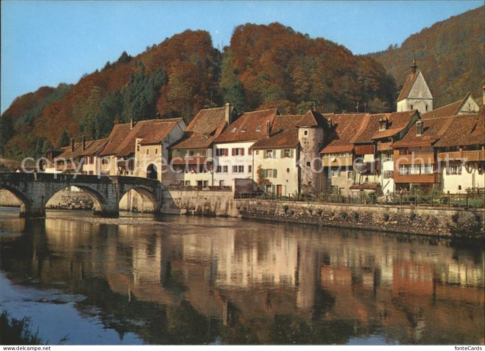 11704028 St Ursanne Et Le Doubs Pont St-Ursanne - Andere & Zonder Classificatie