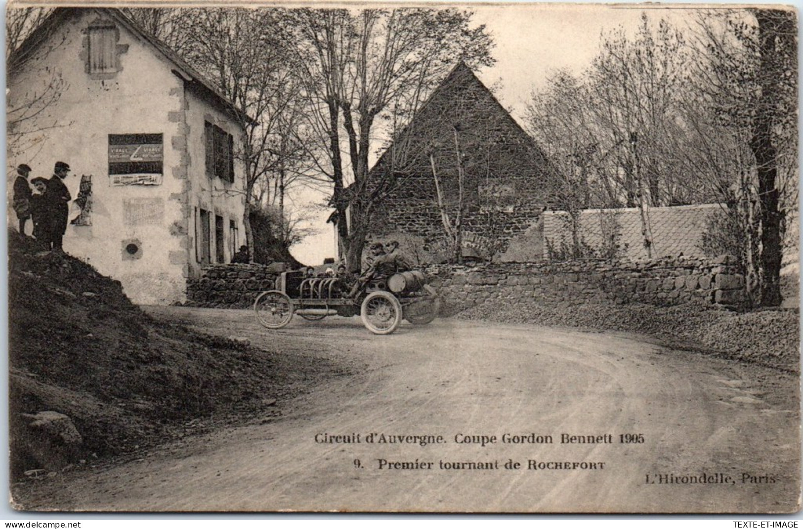 AUTOMOBILE - Gordon Bennett 1905, Tournant De Rochefort  - Autres & Non Classés