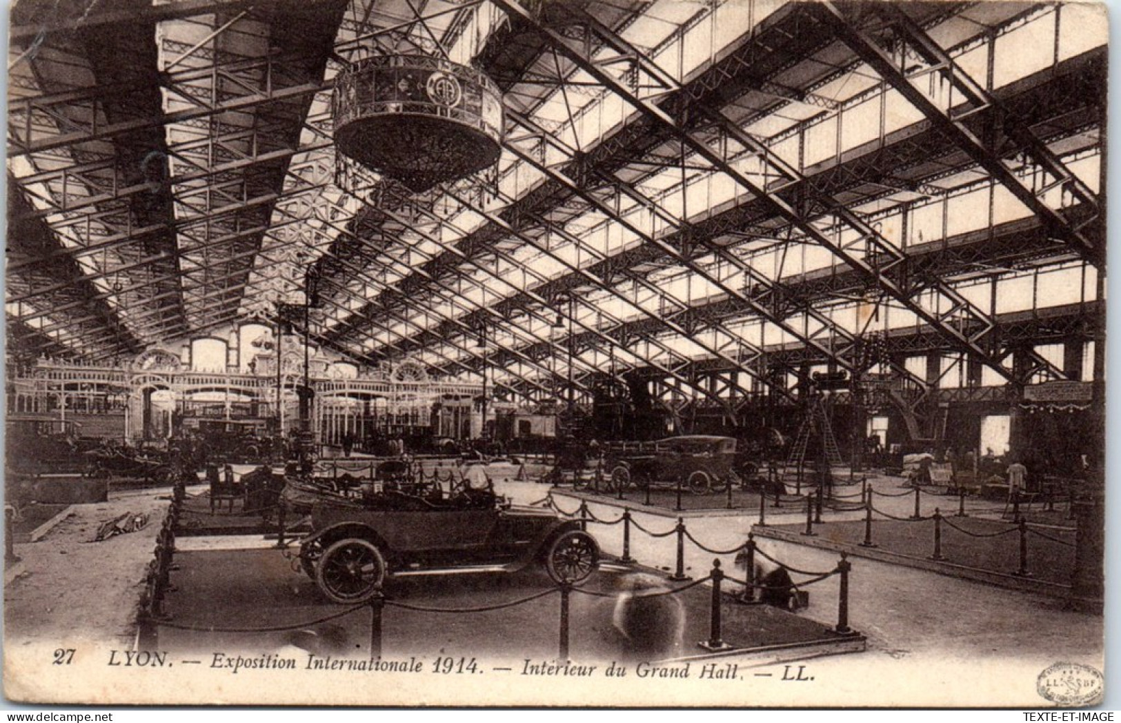 AUTOMOBILE - Exposition De LYON 1914 - Other & Unclassified