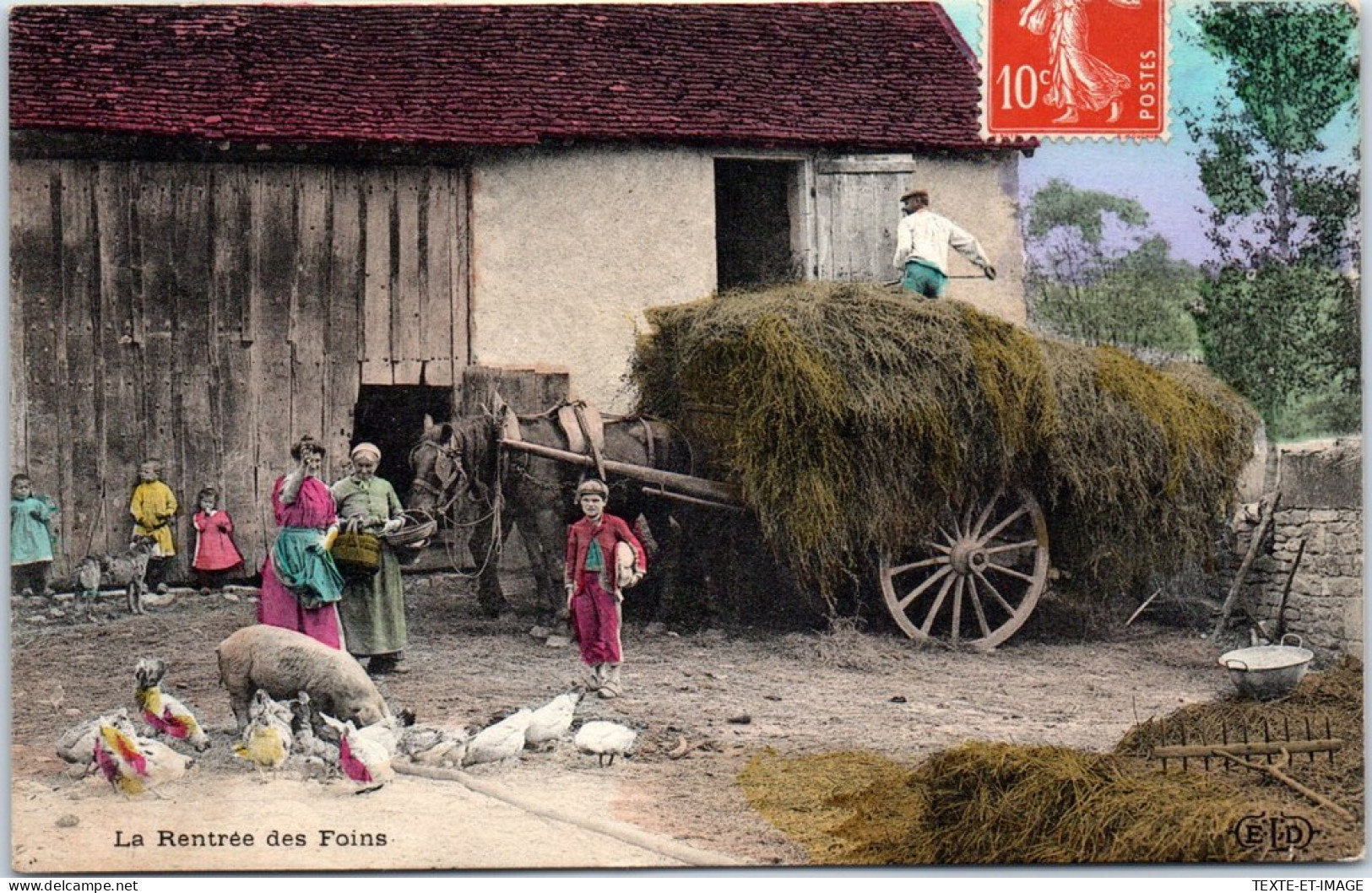 AGRICULTURE - La Rentree Des Foins. - Otros & Sin Clasificación