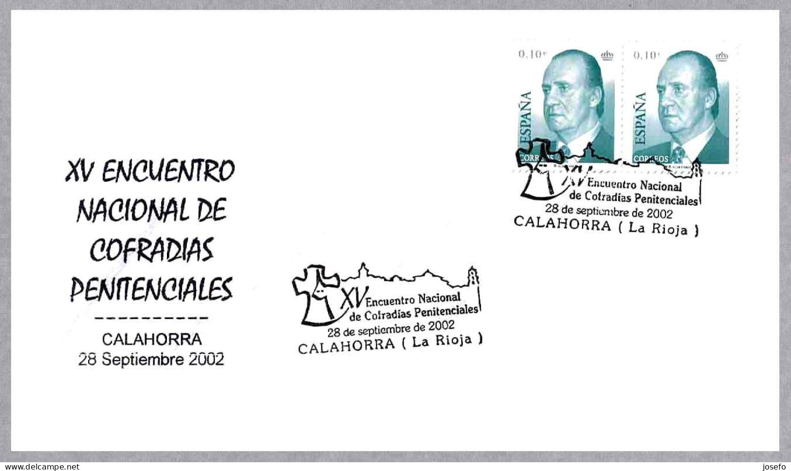 Encuento Nacional COFRADIAS PENITENCIALES. Calahorra, La Rioja, 2002 - Christianity