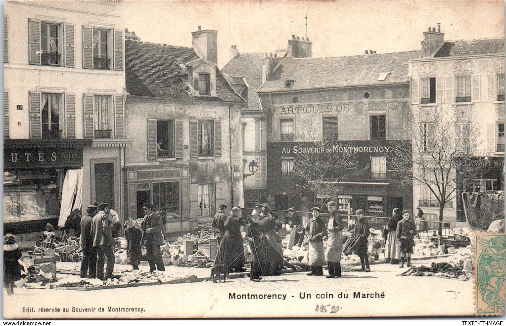 95 MONTMORENCY - Un Coin Du Marche.  - Montmorency