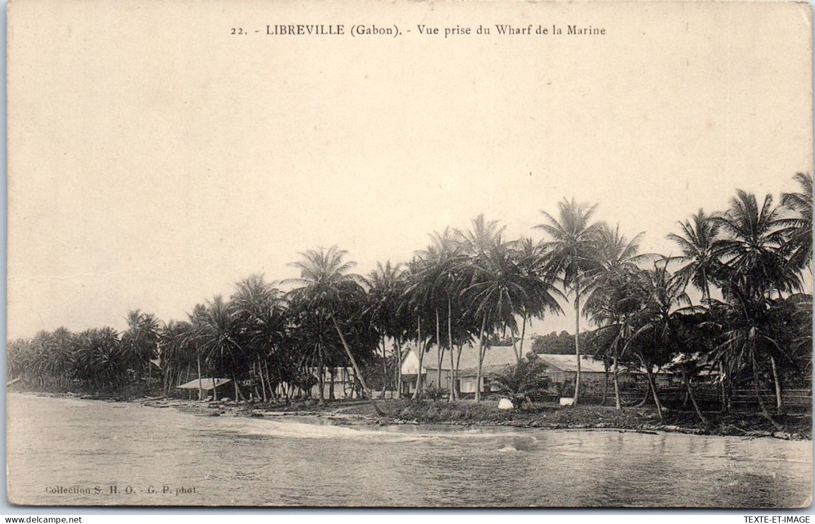 GABON - LIBREVILLE - Vue Prise Du Wharf De La Marine  - Gabun