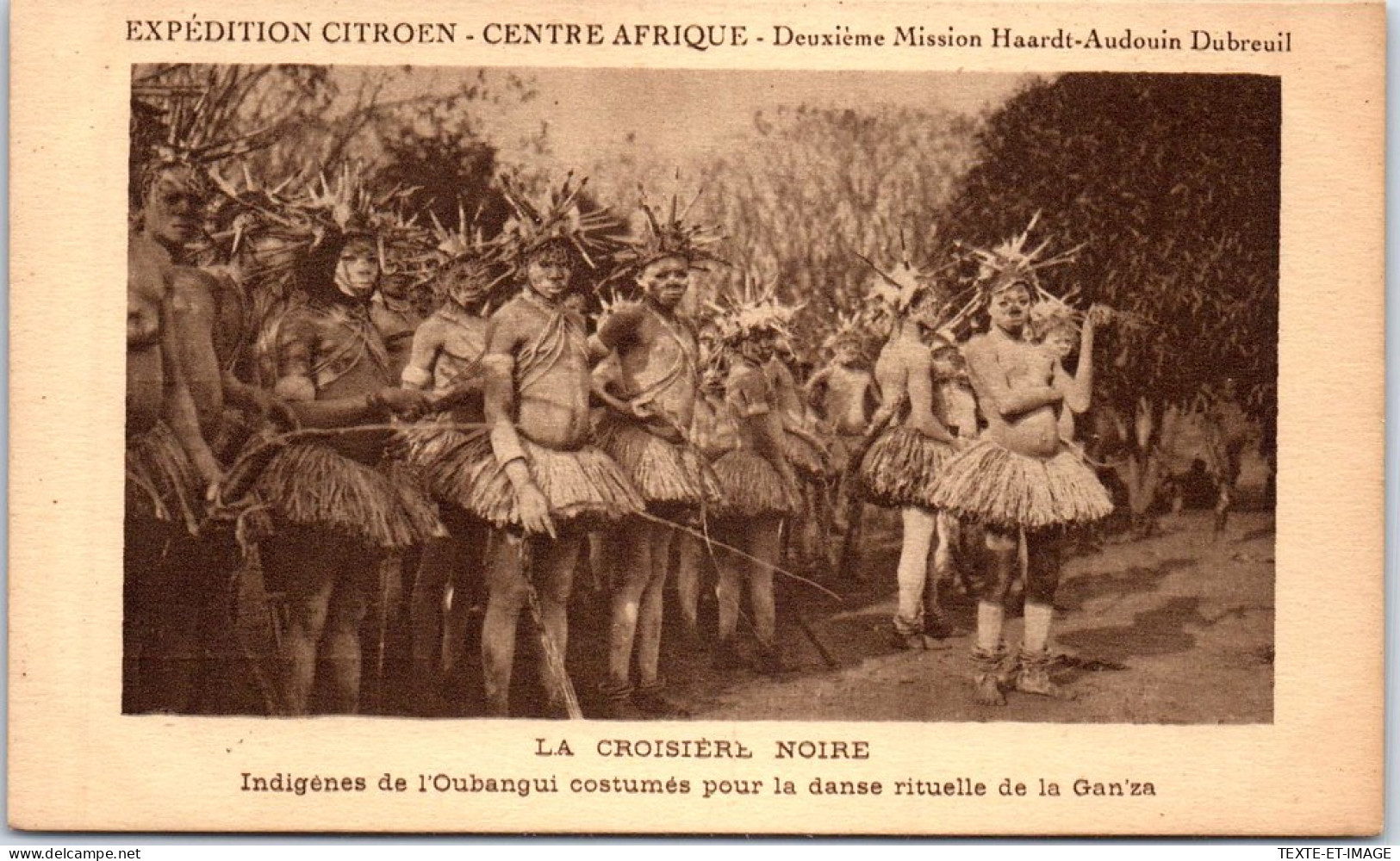 CENTRE AFRIQUE - Passage De La Croisiere Noire.  - Zentralafrik. Republik