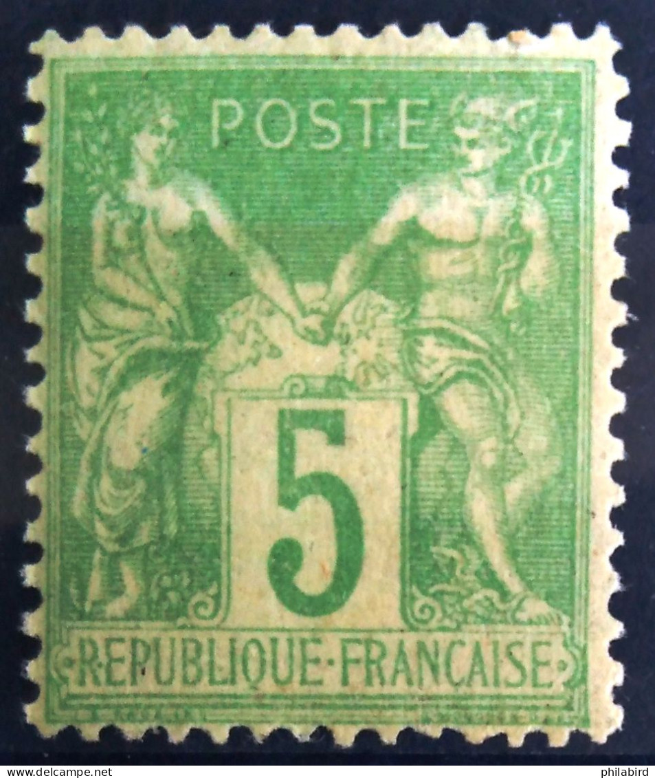 FRANCE                             N° 102                             NEUF** - 1898-1900 Sage (Tipo III)