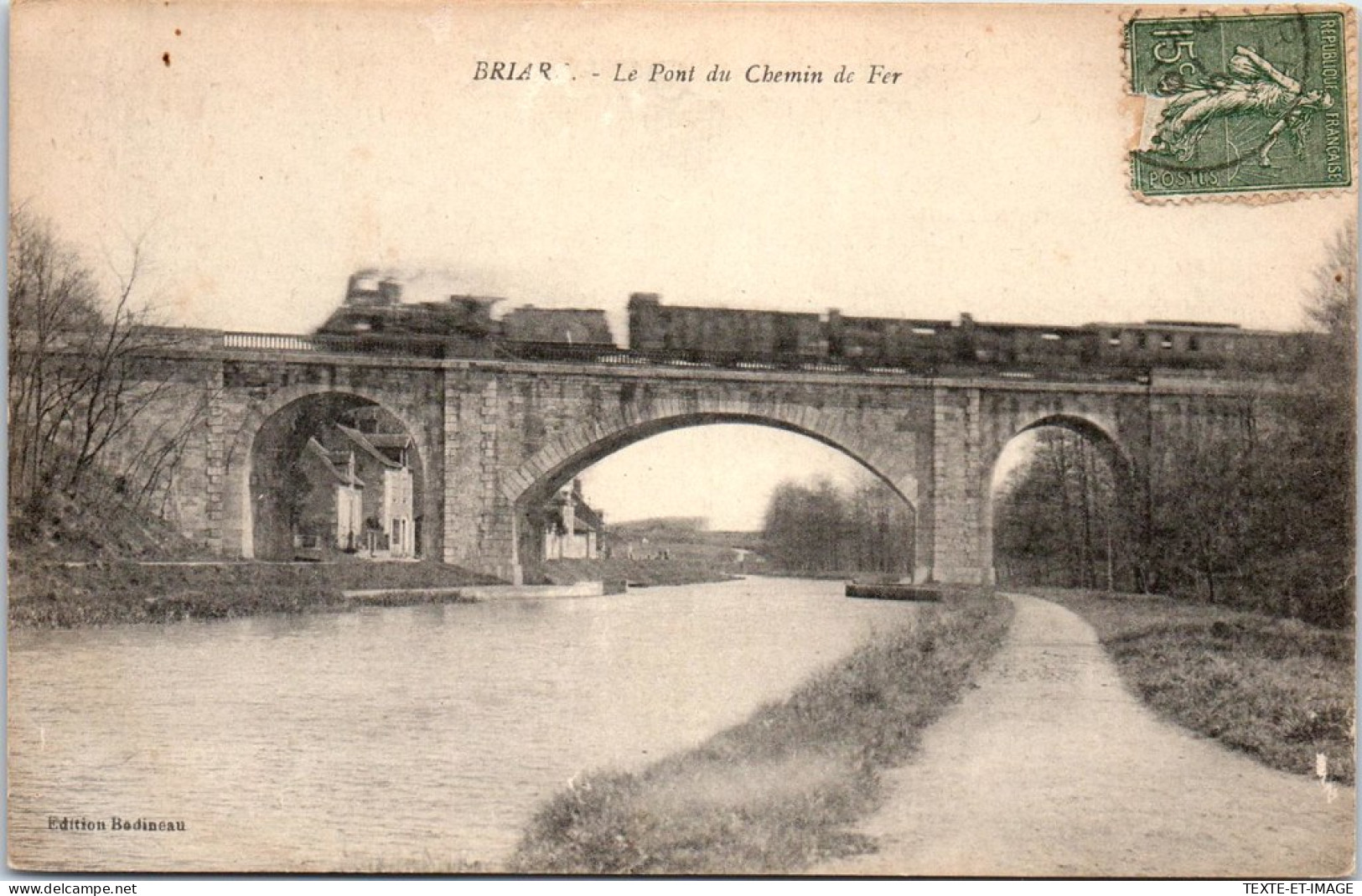 45 BRIARE - Le Pont De Chemin De Fer  - Briare