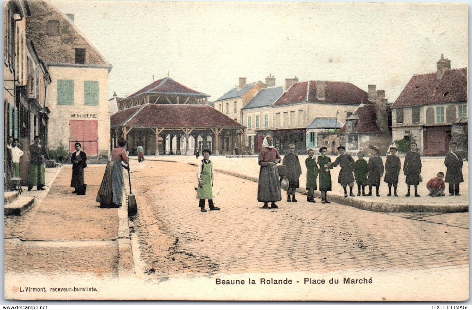 45 BEAUNE LA ROLANDE - Place Du Marche  - Beaune-la-Rolande