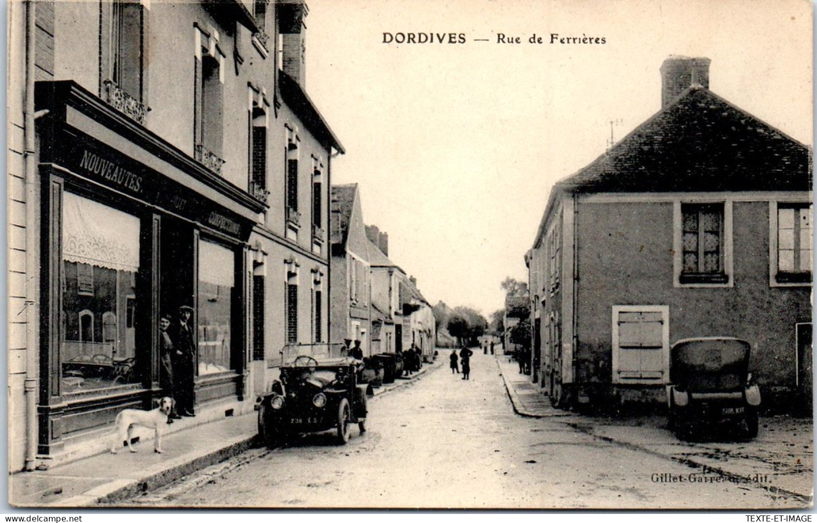 45 DORDIVES - La Rue De Ferrieres - Dordives