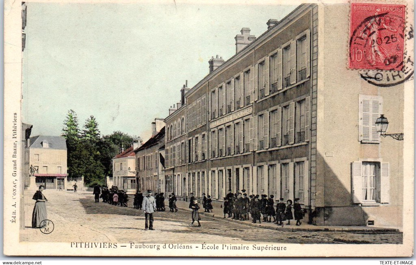 45 PITHIVIERS - Faubourg D'orleans - Ecole Primaire - Pithiviers