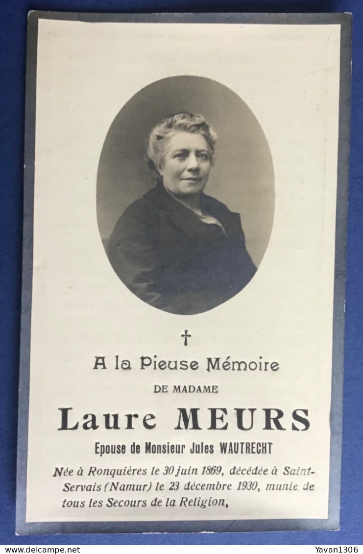 Ronquieres  Laure Meurs 1869-1930 - Images Religieuses