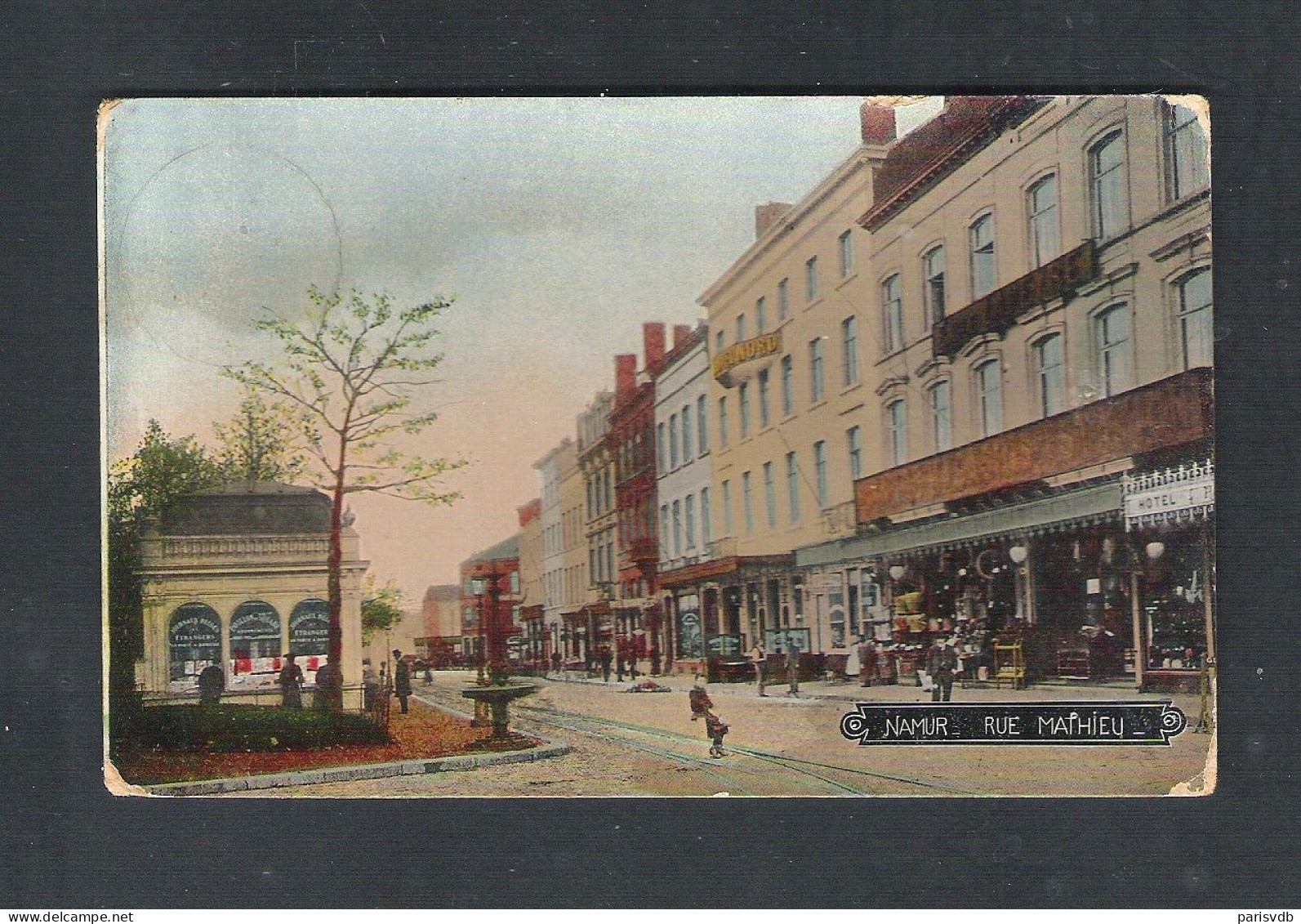 NAMUR - RUE MATHIEU (envoyée En 1912)  (15.074) - Namur