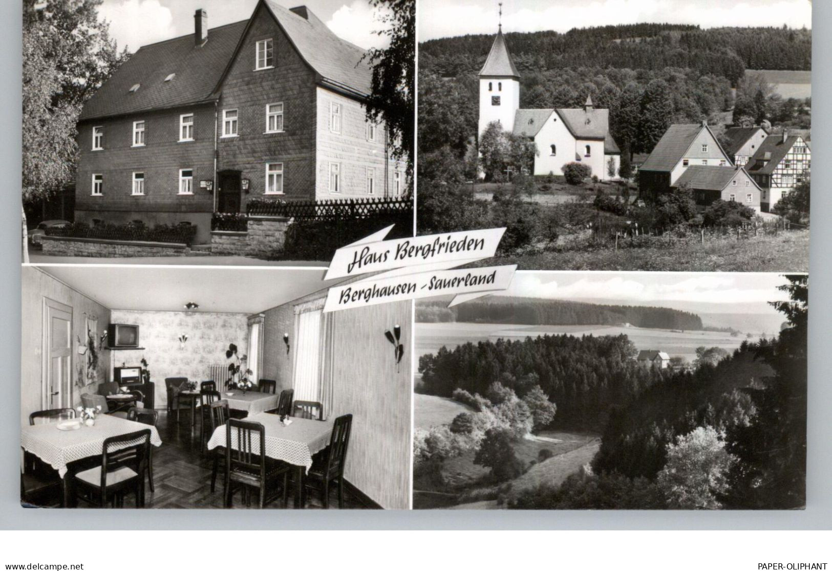 5948 SCHMALLENBERG - BERGHAUSEN, Haus Bergfrieden - Schmallenberg