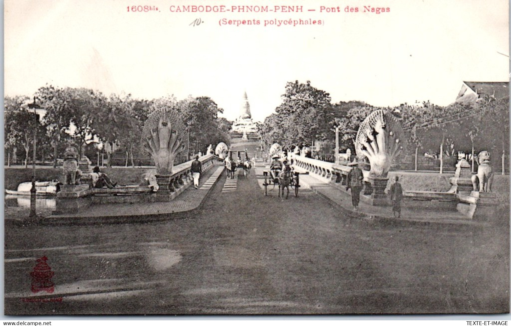 CAMBODGE - PHNOM PENH - Le Pont Des Nages  - Cambodia