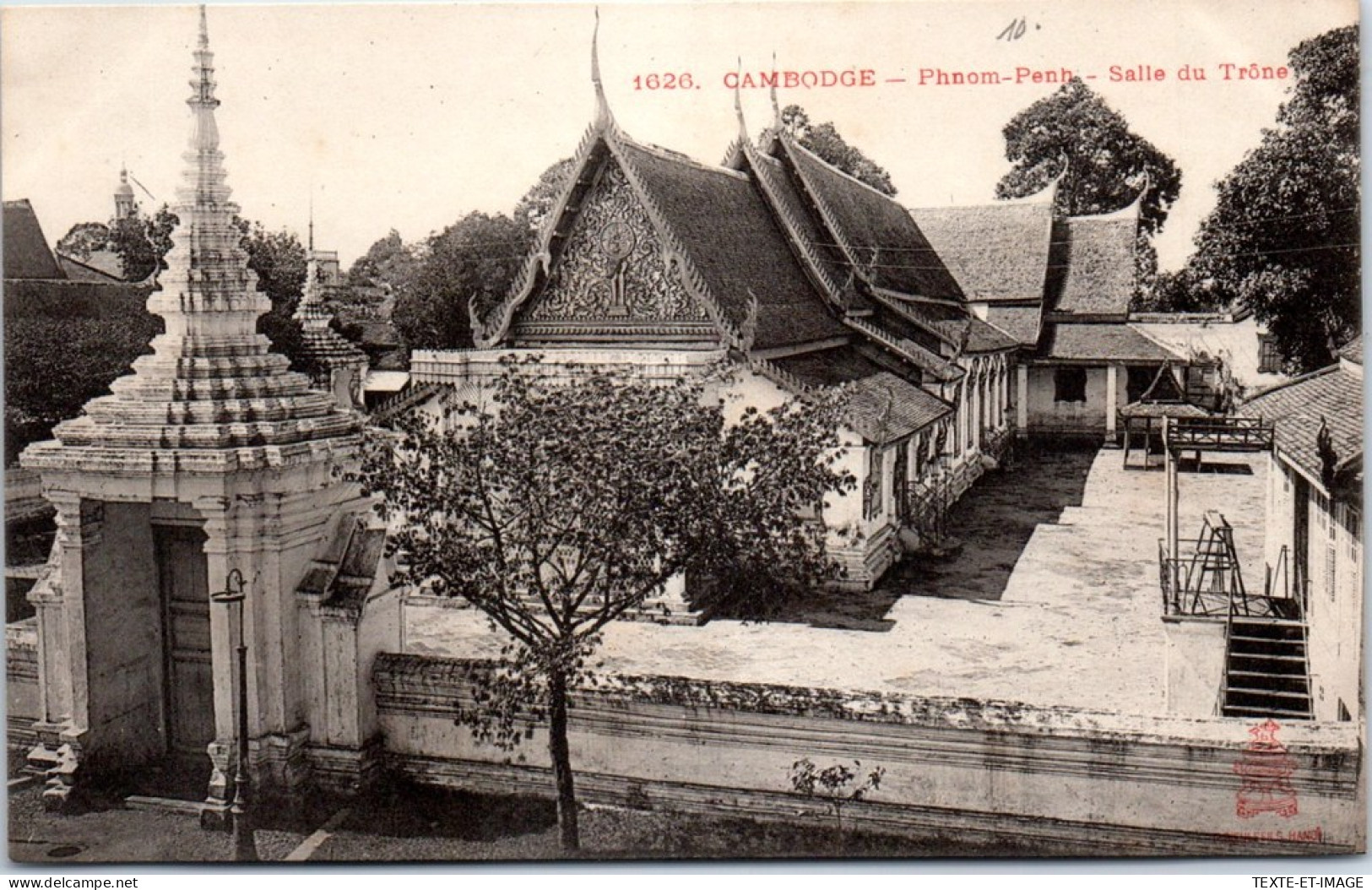 CAMBODGE - PHNOM PENH - La Salle Du Trone  - Cambodge