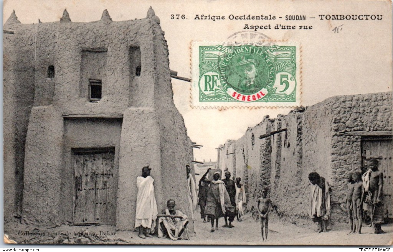 SOUDAN - TOMBOUCTOU - Aspect D'une Rue. - Sudan