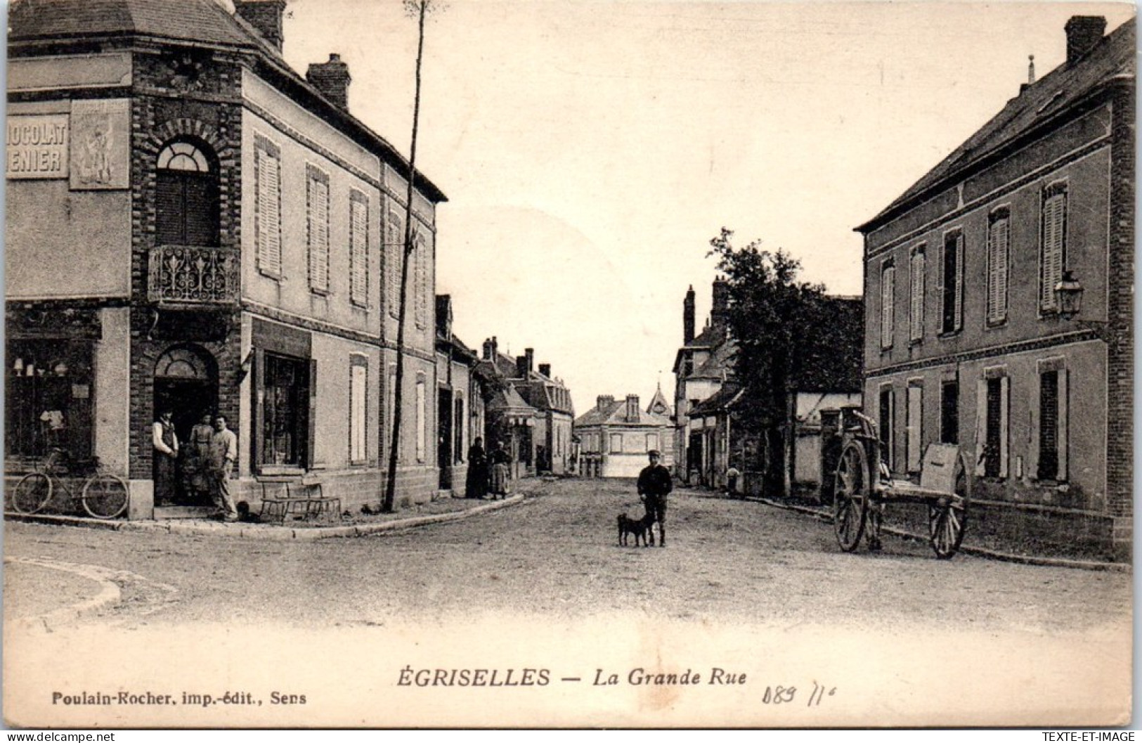 89 EGRISELLES - Le Centre De La Grande Rue  - Cydroine