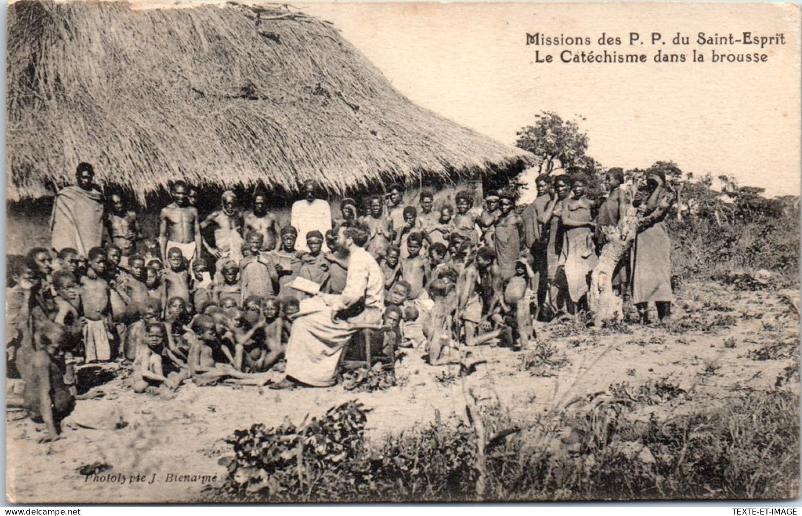 AFRIQUE - Le Catechisme Dans La Brousse. - Unclassified