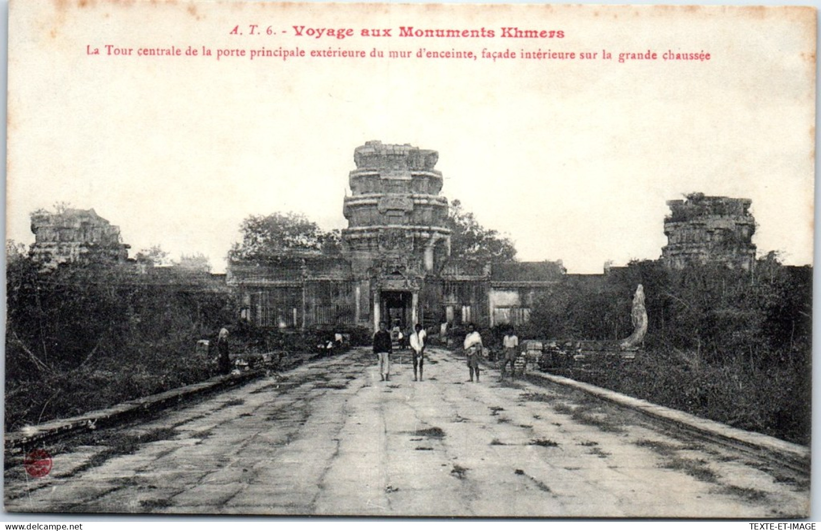 CAMBODGE - Vue De L'ensemble Du Temple De ANGKOR - Cambodge