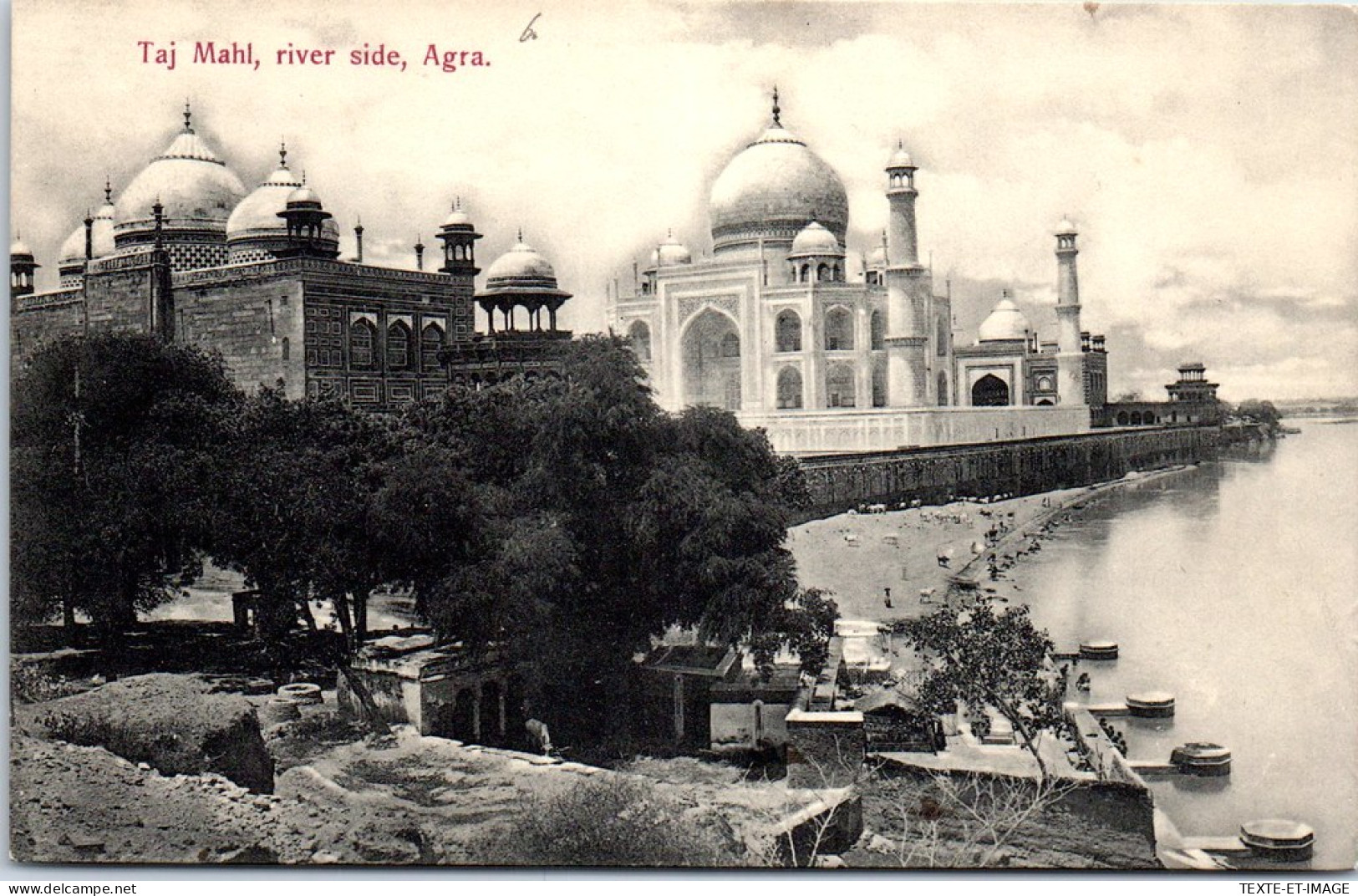 INDE - Taj Mahl River Side Agra - Indien