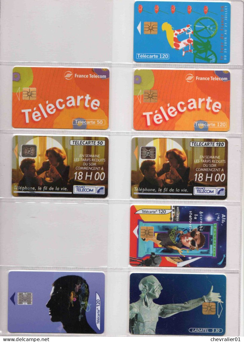 cartes de téléphone_Télécartes_France_154 cartes