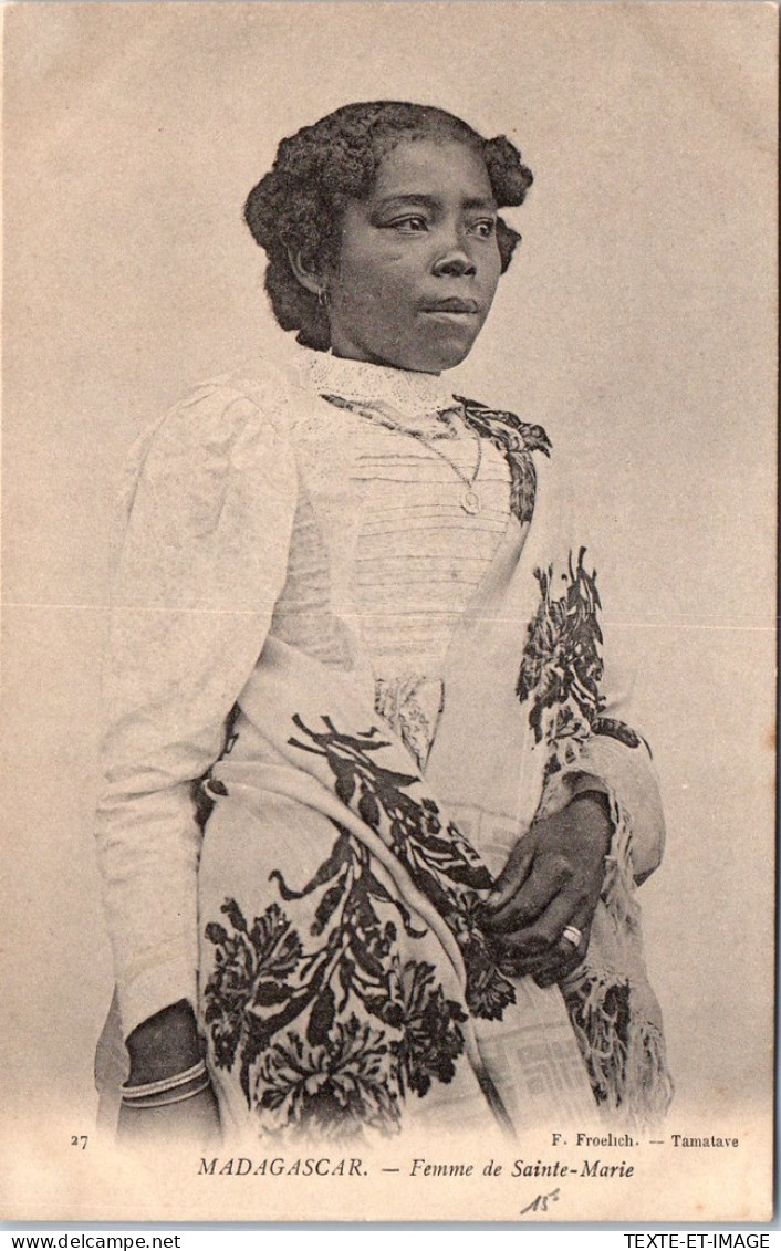MADAGASCAR - Type De Femme De Sainte Marie. - Madagaskar